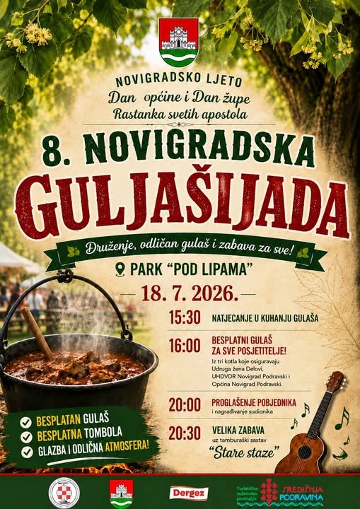 Prijave na Novigradsku Guljašijadu do 10. srpnja 2026.
